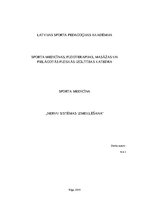 Konspekts 'Sporta medicīna - nervu sistēmas izmeklēšana', 1.