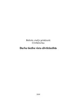 Referāts 'Darba tiesību vieta cilvēktiesībās', 1.