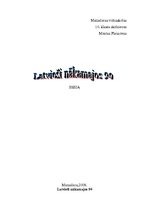 Eseja 'Latvieši nākamajos 90', 1.