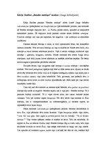 Eseja 'Kārļa Skalbes pasakas "Bendes meitiņa" analīze (Junga definējumā)', 1.