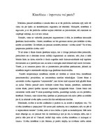 Eseja 'Klonēšana - ieguvums vai posts', 1.