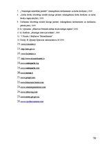 Referāts 'Personālvadība izklaides industrijā un tās efektivitātes paaugstināšana', 70.