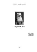 Referāts 'Krišjānis Barons', 1.