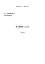 Referāts 'Romas arhitektūra', 1.