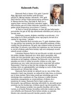 Konspekts 'Raimonds Pauls', 1.