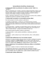 Konspekts 'Bioētikas eksāmens', 1.