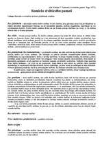 Konspekts 'Romiešu tiesību jēdzienu skaidrojumi', 1.