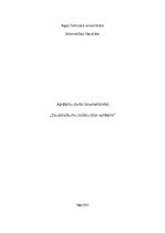 Paraugs 'Daudzlaidumu locīklu sijas aprēķins', 1.