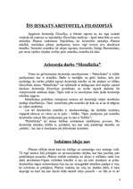 Referāts 'Aristotelis - dzīve un darbi', 4.