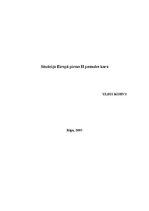 Konspekts 'Situācija Eiropā pirms Otrā pasaules kara', 1.