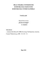 Konspekts 'Globalizācija. Globālā stratifikācija. Iedzīvotāji. Vide', 1.