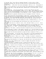 Eseja 'Critique of "Smut, Erotic Reality/ Obscene Ideology" by Murray Davis and a Philo', 1.