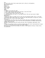 Konspekts 'Examining Chloroplasts', 1.