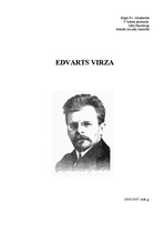 Konspekts 'Edvarts Virza', 1.