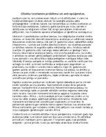 Eseja 'Cilvēka izcelsmes problēma un antropoģenēz', 1.