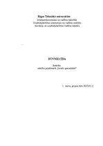 Referāts 'Ievads specialitātē. Būvniecība', 1.