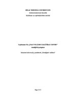 Referāts 'Uzņēmuma SIA "Inas Svilānes izglītības centrs" stratēģiskā prognoze', 1.