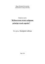 Referāts 'H.Emersona otrais ražīguma princips - vesels saprāts', 1.