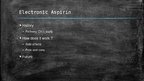 Prezentācija 'Electronic Aspirin', 2.