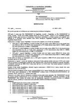 Paraugs 'Brīdinājums par parāda apmaksu un maksātnespējas pieteikuma iesniegšanu', 1.