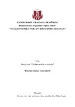 Eseja 'Bīstamas ķīmiskās vielas sadzīvē', 1.