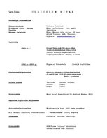 Paraugs 'Curriculum Vitae ', 1.