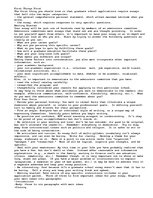 Eseja 'Writing Your Graduate School Admissions Essay', 1.