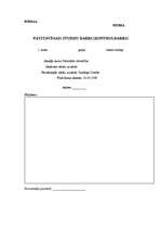 Paraugs 'Lietvedība', 1.