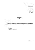 Paraugs 'Iesniegums', 1.