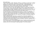 Eseja 'Biography of George Washington', 1.