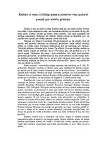 Eseja 'Kultūra ir visur, tā līdzīgi gaismai piestrāvo visu, padarot pasauli par atvērtu', 1.