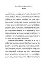 Eseja 'Rūdolfs Blaumanis „Pazudušais dēls” Analīze', 1.