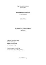 Prakses atskaite 'Kvalifikācijas prakses atskaite grāmatvedībā uzņēmumā "Merida - Latvija"', 1.