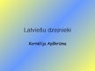 Prezentācija 'Dzejniece Kornēlija Apškrūma', 1.