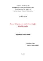 Diplomdarbs 'Grupas veida aprūpes modeļa ieviešanas iespējas klīnikā', 1.