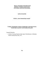 Konspekts 'Demokrātija', 1.