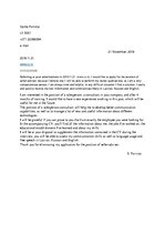 Eseja 'Letter of Motivation', 1.