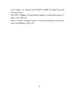 Referāts 'Mārketinga pētījumos izmantojamo datorprogrammu raksturojums', 22.