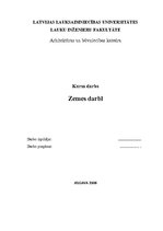 Referāts 'Zemes darbi. Būvbedres izstrāde', 1.