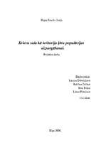Referāts 'Krievu sala kā teritorija ķīru populācijas aizsargāšanai', 1.