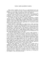 Eseja 'Kultūras vadības specialitāte mūsdienās', 1.