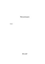 Referāts 'Ūdens piesārņojums', 1.