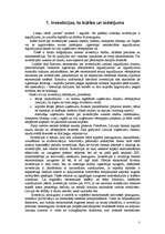 Referāts 'Investīcijas Latvijā', 3.