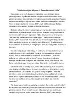 Eseja 'Trimdinieka izjūtu tēlojums Gunara Janovska romānā "Sõla"', 1.