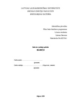 Referāts 'Bāreņi', 1.