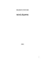 Referāts 'Senā Ēģipte', 1.