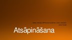 Prezentācija 'Atsāpināšana', 1.