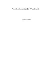 Referāts 'Personālvadības analīze SIA "X" uzņēmumā', 1.