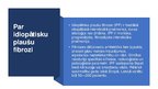 Prezentācija 'Idiopātiskā plausu fibroze', 2.