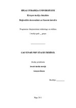 Konspekts 'Galvenais privātajās tiesībās', 1.
